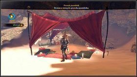 Kobieta o imieniu Karen poprosi nas o zaniesienie paczki do mieszkającego na pustynie proroka [1] - Driftwood i Miasto Aurora | Zadania poboczne w Fable III - Fable III - poradnik do gry