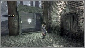 Idąc ze stacji kolejki szynowej w kierunku jeziora, będziesz mijał stojący przy drodze drewniany płot [1] - Srebrne Klucze (3) | Srebrne klucze w Fable III - Fable III - poradnik do gry