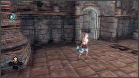 Po wejściu do Relikwiarza w Akademii [1], na pierwszym rozwidleniu skręć w prawo i podobnie zrób z drugiej strony kamiennego mostu - Złote Drzwi | Złote drzwi i klucze w Fable III - Fable III - poradnik do gry