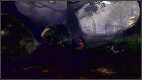 Żeby dostać się do tej lokacji, biegnij do fortu w Mourningwood , a następnie opuść go przez bramę zza której nadchodziły upiory - Gnomy (4) | Gnomy w Fable III - Fable III - poradnik do gry