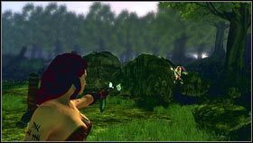 Żeby znaleźć kolejnego uciekiniera , idź w kierunku domu, trzymając się prawej strony ogrodu [1] - Gnomy (4) | Gnomy w Fable III - Fable III - poradnik do gry