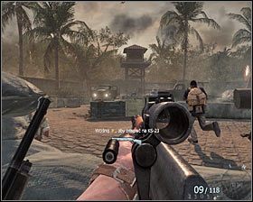 Dopiero po zlikwidowaniu strzelców przystąp do likwidowania pozostałych przeciwników - Operation 40 (2) | Opis przejścia gry | Call of Duty Black Ops - Call of Duty: Black Ops - poradnik do gry