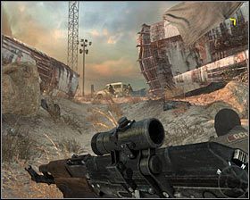 Zatrzymaj się po napotkaniu grupki strażników #1 i zaczekaj aż rozmowa dobiegnie końca - Dekret prezydenta (1) | Opis przejścia gry | Call of Duty Black Ops - Call of Duty: Black Ops - poradnik do gry