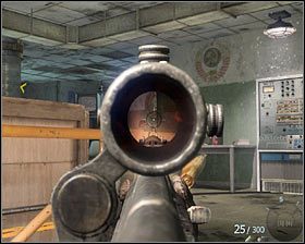 Na pierwszym piętrze zostaniesz naturalnie powitany przez kolejnych żołnierzy #1 - Dekret prezydenta (1) | Opis przejścia gry | Call of Duty Black Ops - Call of Duty: Black Ops - poradnik do gry