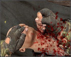 Przeskocz przez okiennicę #1 w celu przedostania się do wnętrza chatki - Victor Charlie (1) | Opis przejścia gry | Call of Duty Black Ops - Call of Duty: Black Ops - poradnik do gry