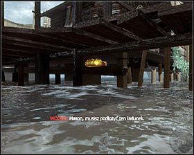 Po wysłuchaniu rozmowy wskocz do wody przez dziurę w podłodze #1 - Victor Charlie (1) | Opis przejścia gry | Call of Duty Black Ops - Call of Duty: Black Ops - poradnik do gry