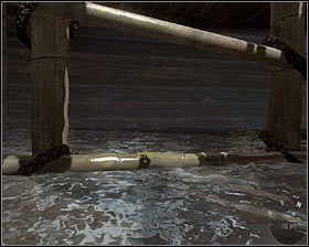 Zaczekaj aż główny bohater w automatyczny sposób odblokuje sobie przejście i płyń prosto, pozostając oczywiście cały czas pod wodą #1 - Victor Charlie (1) | Opis przejścia gry | Call of Duty Black Ops - Call of Duty: Black Ops - poradnik do gry