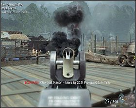 Wkrótce dotrzesz do portu i uważaj tu na wrogów, którzy mogą się zaczaić po lewej stronie #1 - Victor Charlie (2) | Opis przejścia gry | Call of Duty Black Ops - Call of Duty: Black Ops - poradnik do gry