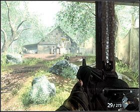 Proponuję rozejrzeć się teraz za karabinem z granatnikiem - Victor Charlie (2) | Opis przejścia gry | Call of Duty Black Ops - Call of Duty: Black Ops - poradnik do gry