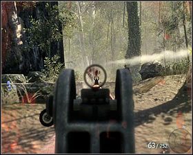 Zwróć uwagę na całkiem pokaźny skład broni #1 - Zemsta (2) | Opis przejścia gry | Call of Duty Black Ops - Call of Duty: Black Ops - poradnik do gry