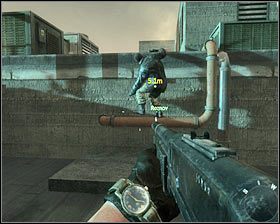 Zignoruj widoczną w oddali eksplozję i podążaj za Reznowem #1 - Odrodzenie (1) | Opis przejścia gry | Call of Duty Black Ops - Call of Duty: Black Ops - poradnik do gry