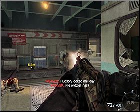 Uważaj na rannego żołnierza, którego musisz dobić, jak również na pojedynczego przeciwnika skrywającego się za rogiem #1 - Odrodzenie (3) | Opis przejścia gry | Call of Duty Black Ops - Call of Duty: Black Ops - poradnik do gry