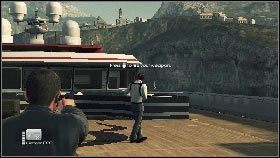 Zaczynasz ukryty za skrzyniami [1] na jachcie - Prologue - Changes of Planes (1) | Opis przejścia gry 007 Blood Stone - 007: Blood Stone - poradnik do gry