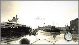 Staraj się cały czas trzymać na ogonie uciekającego rywala [1] i pamiętaj, aby nieco zwalniać przy ostrzejszych zakrętach - Prologue - Changes of Planes (1) | Opis przejścia gry 007 Blood Stone - 007: Blood Stone - poradnik do gry