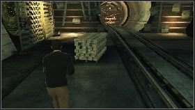 Następnie podbiegnij do drugiego strażnika, stojącego do ciebie tyłem [1] (upewnij się wcześniej, że nie jesteś przez nikogo obserwowany) i jego również wyeliminuj - Istanbul - The key to crack the code (2) | Opis przejścia gry 007 Blood Stone - 007: Blood Stone - poradnik do gry