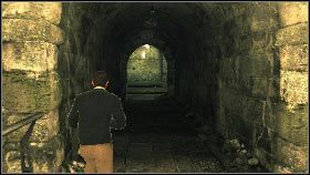 Po ich zabiciu przejdź przez drzwi i skieruj się do korytarza [1] , a potem do kolejnego [2] - Istanbul - The key to crack the code (3) | Opis przejścia gry 007 Blood Stone - 007: Blood Stone - poradnik do gry