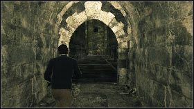 Po chwili dotrzesz do następnego przejścia [1] , które zaprowadzi cię do rozległej sali [2] - Istanbul - The key to crack the code (3) | Opis przejścia gry 007 Blood Stone - 007: Blood Stone - poradnik do gry