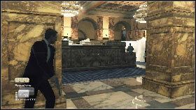 Po wdrapaniu się na górę przejdź przez drzwi z prawej [1] - Monaco - Your basic Russian Oligarch... (1) | Opis przejścia gry 007 Blood Stone - 007: Blood Stone - poradnik do gry