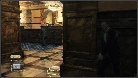 Ponownie poczekaj na dogodny moment i ukryj się za filarem z lewej [1] - Monaco - Your basic Russian Oligarch... (2) | Opis przejścia gry 007 Blood Stone - 007: Blood Stone - poradnik do gry