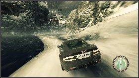 Następnie czeka cię przejazd długą prostą [1] , zakończoną mocno pochylonym łukiem [2] - Siberia - A train to catch | Opis przejścia gry 007 Blood Stone - 007: Blood Stone - poradnik do gry