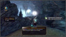 Drugi srebrny przedmiot znajdziesz w tej samej jaskini, ale na prawym krańcu jeziora - Srebrne klucze (3) | Znajdźki w Fable III - Fable III - poradnik do gry