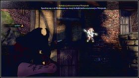 Przejdź przez biały mostek obok wejścia do wioski i idź na tyły najbliższego budynku po lewej [1] - Gnomy (1) | Znajdźki w Fable III - Fable III - poradnik do gry