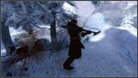 Skarby, które masz wykopać, zostały poukrywane po całym Albionie , a żeby je znaleźć dokładnie badaj tereny wokół ścieżki i podążaj za swoim psem - Książki z Brightwall (2) | Znajdźki w Fable III - Fable III - poradnik do gry