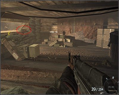 Sekret znajduje się po lewej stronie - Dane wywiadu - GOS | Dane wywiadu | Call of Duty Black Ops - Call of Duty: Black Ops - poradnik do gry