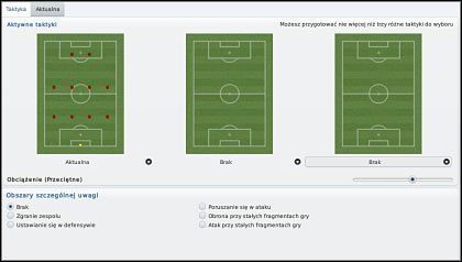 Ekran przygotowania przedmeczowego - Programy treningowe (2) - Trening - Football Manager 2011 - poradnik do gry