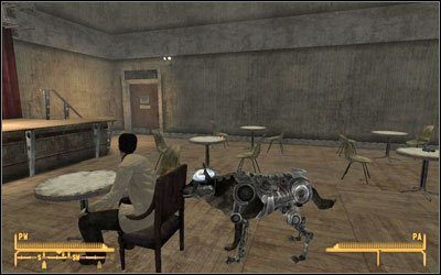 Rozwiązanie dyplomatyczne - jeśli chcesz porozmawiać z Królem musisz opłacić sobie wejście - Gambit królewski | RNK | Solucja Fallout New Vegas - Fallout: New Vegas - poradnik do gry