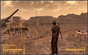 Aby móc przystąpić do zadania, musisz posiadać wysoką reputację u RNK - Fallout New Vegas: Zauważysz, kiedy się wydarzy - Fallout: New Vegas - poradnik do gry