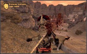 UWAGA: Jeśli wypracowałeś sojusz z Boomersami, ich samolot przeleci nad zaporą zrzucając bomby - Wszystko albo nic | Zapora Hoovera | Solucja Fallout New Vegas - Fallout: New Vegas - poradnik do gry