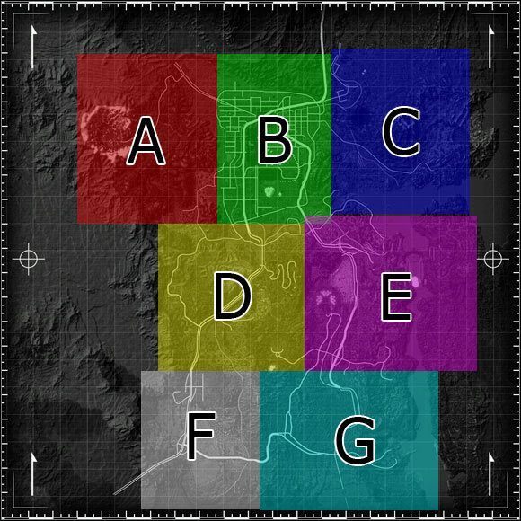 1 - Fallout New Vegas: Mapa świata - Fallout: New Vegas - poradnik do gry