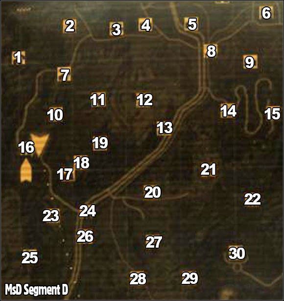 1 - Segment D | Mapa świata | Zadania główne i poboczne Fallout New Vegas - Fallout: New Vegas - poradnik do gry