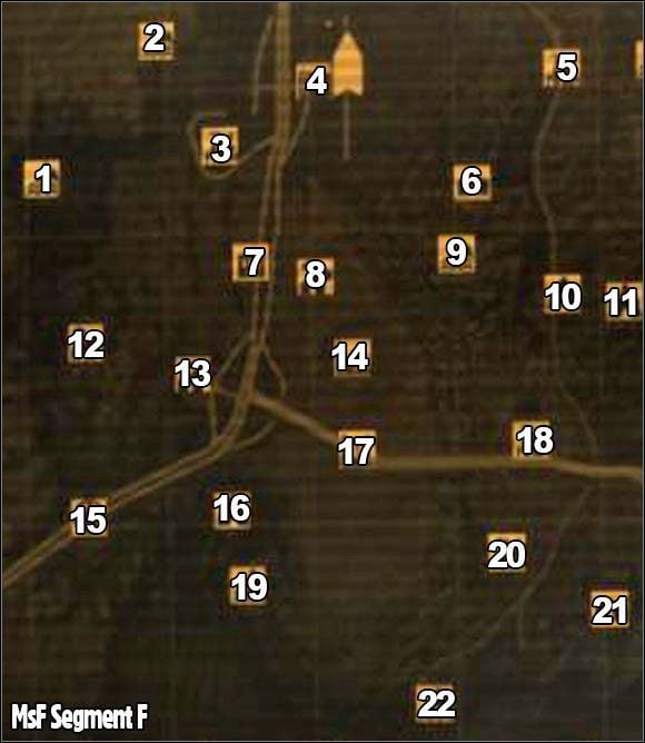 1 - Fallout New Vegas: Segment F Mapa świata - Fallout: New Vegas - poradnik do gry
