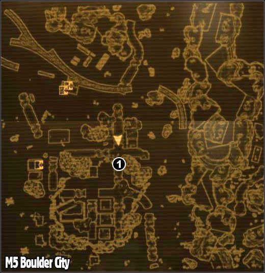1 - Fallout New Vegas: Boulder City Mapy - Fallout: New Vegas - poradnik do gry