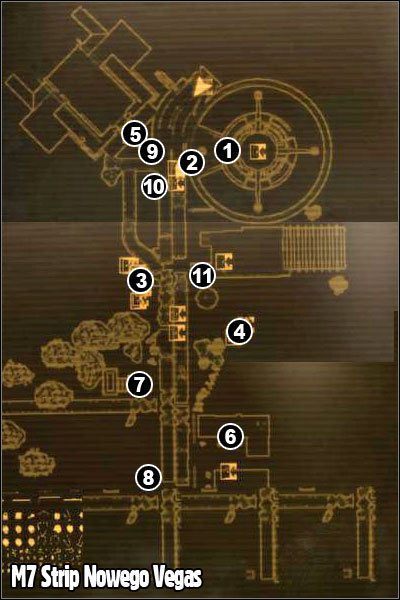 1 - M7 - Strip Nowego Vegas (1) | Mapy Fallout New Vegas - Fallout: New Vegas - poradnik do gry