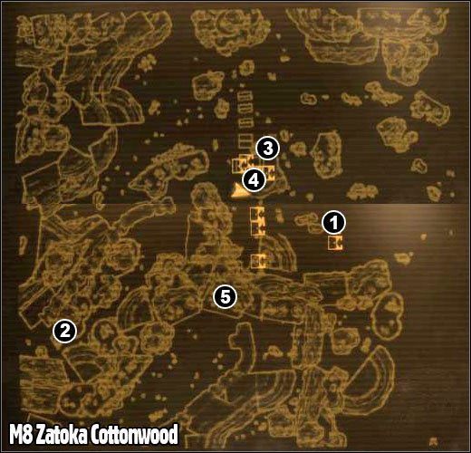 1 - M8 - Zatoka Cottonwood | Mapy Fallout New Vegas - Fallout: New Vegas - poradnik do gry