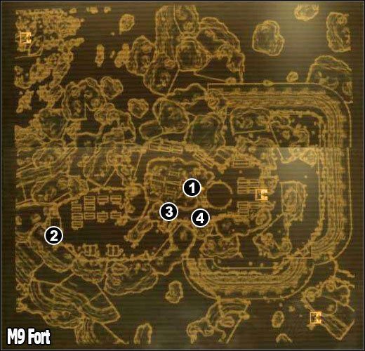 1 - M9 - Fort | Mapy Fallout New Vegas - Fallout: New Vegas - poradnik do gry