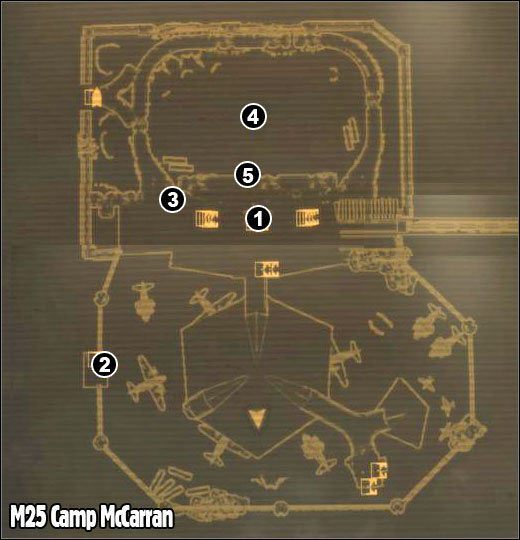 1 - Fallout New Vegas: Camp McCarran Mapy - Fallout: New Vegas - poradnik do gry