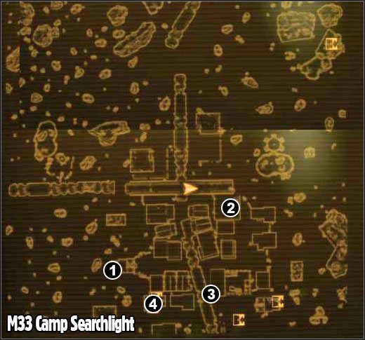 1 - Fallout New Vegas: Camp Searchlight Mapy - Fallout: New Vegas - poradnik do gry