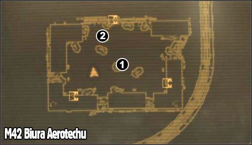 1 - Fallout New Vegas: Biura Aerotechu Mapy - Fallout: New Vegas - poradnik do gry