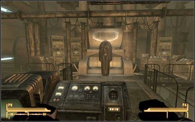 W sterowni znajdziesz komorę LS z Panem Houseem - Fallout New Vegas: Dzika karta - Zmiana w zarządzie - Fallout: New Vegas - poradnik do gry