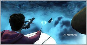 Grę rozpoczynamy od lotu w przestworzach wraz z Hagridem - Misja 1- Siedmiu Potterów | Opis przejścia Harry Potter i Insygnia Śmierci - Harry Potter i Insygnia Śmierci - część 1 - poradnik do gry