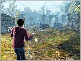 2 - Konfrontacja (6)- Ruiny | Opis przejścia Harry Potter i Insygnia Śmierci - Harry Potter i Insygnia Śmierci - część 1 - poradnik do gry