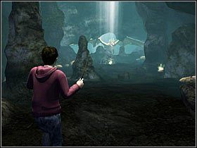 3 - Konfrontacja (7)- Ciemne jaskinie | Opis przejścia - Harry Potter i Insygnia Śmierci - część 1 - poradnik do gry