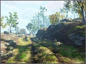 Przejmując kontrolę nad bohaterem skieruj się przed siebie, a po krótkiej scence podążaj za dwoma zbiegami - Misja 9- Zemsta goblina (1) | Opis przejścia Harry Potter i Insygnia Śmierci - Harry Potter i Insygnia Śmierci - część 1 - poradnik do gry