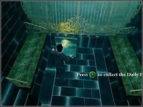 PROROK CODZIENNY #8: znajdziesz go podczas konfrontacji Areszt w Ministerstwie, w jednej z wewnętrznych celi (pod żółtą kratą) - Prorok Codzienny | Przedmioty Harry Potter i Insygnia Śmierci - Harry Potter i Insygnia Śmierci - część 1 - poradnik do gry