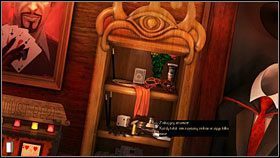 Oczywiście, żeby swobodnie pomyszkować w pokoju, musisz się jej pozbyć - Rozdział szósty (2) | Opis przejścia Gray Matter - Gray Matter - poradnik do gry