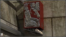 Za nimi znajduje się czerwone pudełko, obejrzyj je (2 pkt - Rozdział pierwszy (2) | Opis przejścia Gray Matter - Gray Matter - poradnik do gry